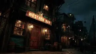 Last Light Of The Western Bar • Rainy Night Lofi