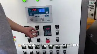 Woven bag tape coating machine