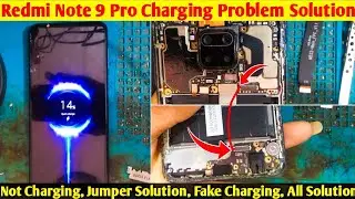 Redmi Note 9 Pro Charging Jumper || Redmi Note 9 Pro Charging Problem