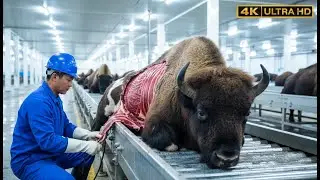How Leather Bison Belts Are Made | Bison Leather Belt Manufacturing Process 4k 2026