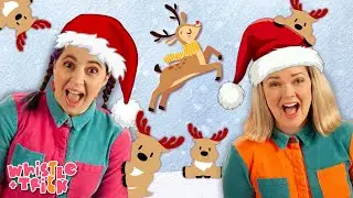 Reindeer Trainer | Fun Christmas Song for Kids | Whistle & Trick