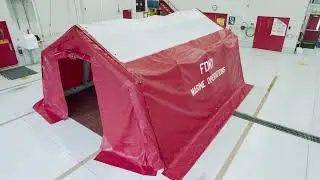 Tulmar Safety Systems Inflatable Shelter System &ndash; Setup, Features, and Teardown