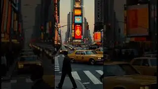 Times Square 1980   New York&rsquo;s Neon Era  AI #shorts