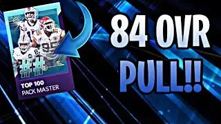 *84 OVR PULL* INSANE TOP 100 PACK OPENING IN MADDEN MOBILE 21!!
