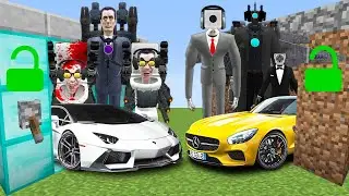 G-MAN SKİBİDİ TUVALET GARAJ VS TİTAN KAMERA ADAM GARAJ 😱 - Minecraft