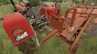 Fs22 po sąsiedzku [3] Kosimy łąkę ursus c330 w ruchu 