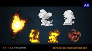 Explosion 2D FX animations
