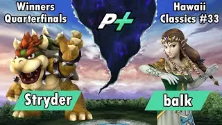 Stryder (Bowser) vs balk (Zelda) - Winners Quarterfinals - Hawaii Classics 33