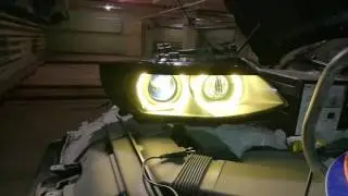 Bmw e92 led angel eyes DTM