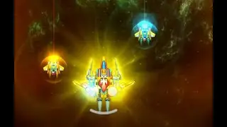 Galaxy Attack: Alien Shooter | New Ship Element Lord Evolve Review | By Apache Gamers