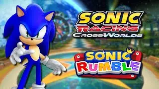 Playing Some Sonic Racing CrossWorlds and Sonic Rumble Part 2