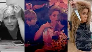 Shakira's VMAs Rehearsal, Backstage