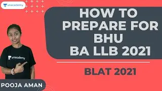How to prepare for BLAT 2021 in 30  Days | Crack BLAT in 30 Days | BLAT Preparation | Pooja Aman