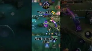 triple kills 😊 | Zhask gameplay and build 2023#zhaskmobilelegends #zhaskmobilelegends #magicchess