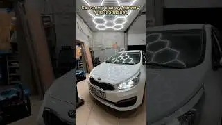 Замена линз Kia ceed jd на bi led Zorkiy a50. Киа сид би лед линзы с тонировкой 5% и без