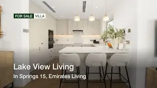 Lake view living in Springs 15, Emirates Living, Dubai | haus & haus