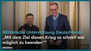 Besuch von Friedrich Merz (CDU) bei Wolodymyr Selenskyj in Kiew | 09.12.24