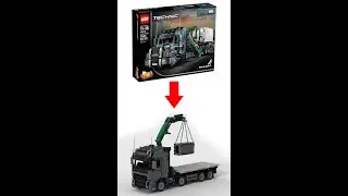 Lego Technic Volvo crane truck - 42078 C Model