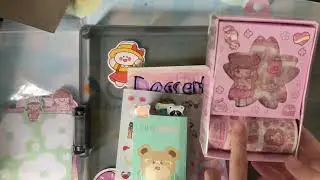 Kawaii Stickers Unboxing DIY