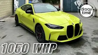 1050 WHP BMW M4C G82 X-Drive | KLM Single Turbo Kit | Extreme fast from 0-266 Km/h & 0-165 mph