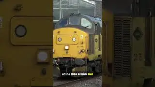 How Class 37 Replaced Steam in Britain #Class37, #BritishRail, #BRClass37, #fypシ #travel