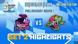 Choco Mucho Flying Titans vs. Nxled Chameleons - 2nd Set Highlights