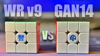 WRM V9 3X3 (BALL-CORE UV) vs Gan 14 Maglev UV | Comparación de los mejores 3x3