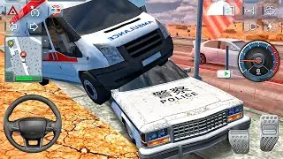 Police Simulator 2025: New Cop Chase Police Car Vs Ambulance 3D - Car Game Android GamePlay