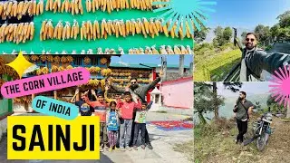 Sainji -The Corn Village of India 🌽 Royal Enfield🏍️| #youtube #solotravel #pahad #uttarakhand 