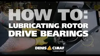 How To Lubricate the Rotor Drive Bearings on Your Denis Cimaf Mulching Head