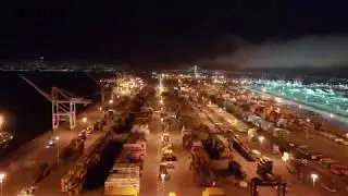 Port of Oakland DJI Mavic 2 Pro  Drone Footage