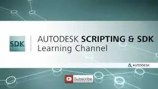 Autodesk Scripting and SDK Learning Channel Trailer