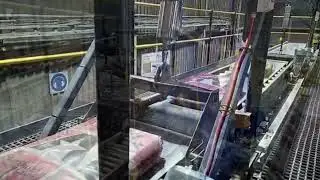 Cement Bags Split-Conveyor and Palletizing