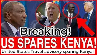 BREAKING NEWS‼️US Government SPARES Kenya in LATEST Big Announcement