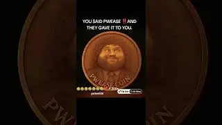 A Golden tribute to pure chaos-meet the PWEASE COIN LEGEND. #pweasecoin #Crypto #viralcoin #memes #🚀