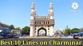 Charminar/10 Lines on Charminar in English/Essay on Charminar/Facts about Charminar/#charminar
