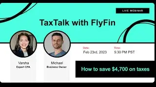 Save $4,700 more on taxes | TaxTalk with FlyFin