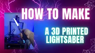 Making a lightsaber on a budget #dprinting #starwars #lightsaber #mandalorian
