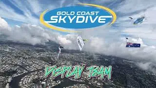 🎥 Gold Coast Skydive flag display into the Pacific Airshow 2024! 🪂🇦🇺