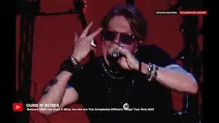 Guns N' Roses - Bad Obsession (Lima, Peru 2025) (Rare Mini Pro Shot)