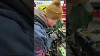 John Deere 322 Head Gasket job Part 2