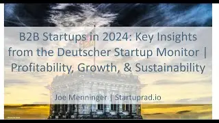 2024 Startup Trends: B2B Focus, Sustainability, & Funding Challenges | DSM24 Breakdown