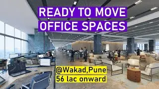 READY TO MOVE OFFICE SPACES 360 TO 750 Sqft AREA FOR SALE IN WAKAD PIMPRI CHINCHWAD PUNE.9322124256