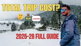 Kashmir Budget Trip Plan 2026 🏔️ Total Cost for 4/5 Days? (Train vs Flight Guide)