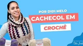 Como Fazer Cachecol em Croch&ecirc;