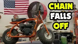 Chain Keeps Falling Off on Coleman Mini Dirt Bike (Bonus: How to Fix Headlight)