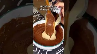 Proof America is living in 2050&hellip; #food #eating #mukbang #chocolate #dessert