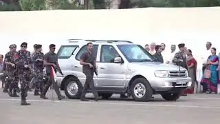 RSS Chief Dr. Mohan Bhagwat Grand Entry With Security #rss #aarambhhaiprachand