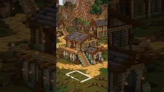 Minecraft Library Build in the Swamp Biome #shorts