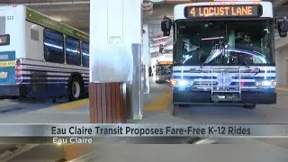 Eau Claire Transit adopts fare-free ridership for K-12 students